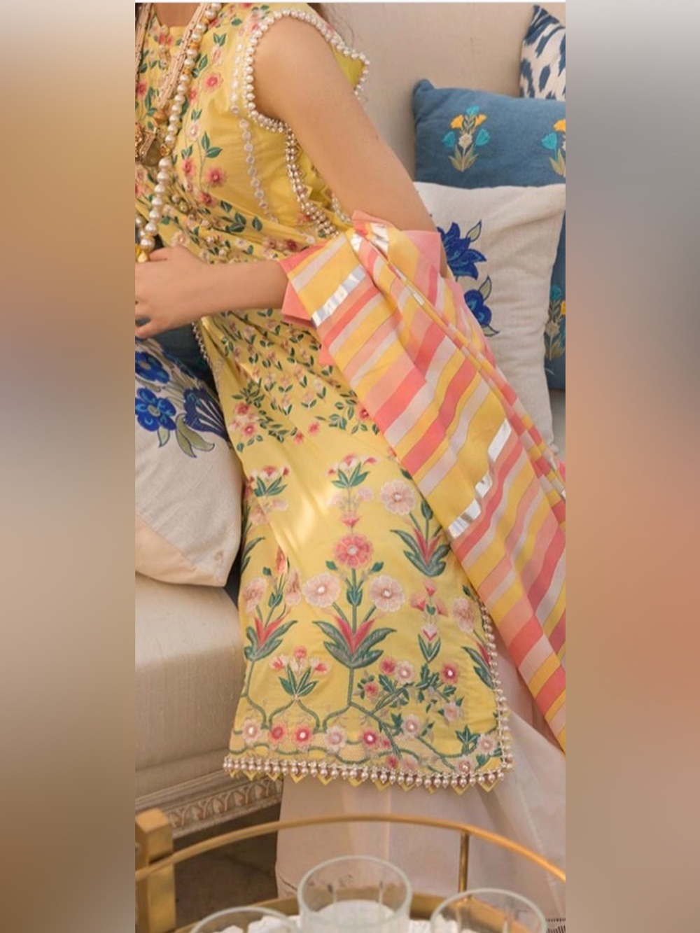 Pakistani and Indian desi outfit